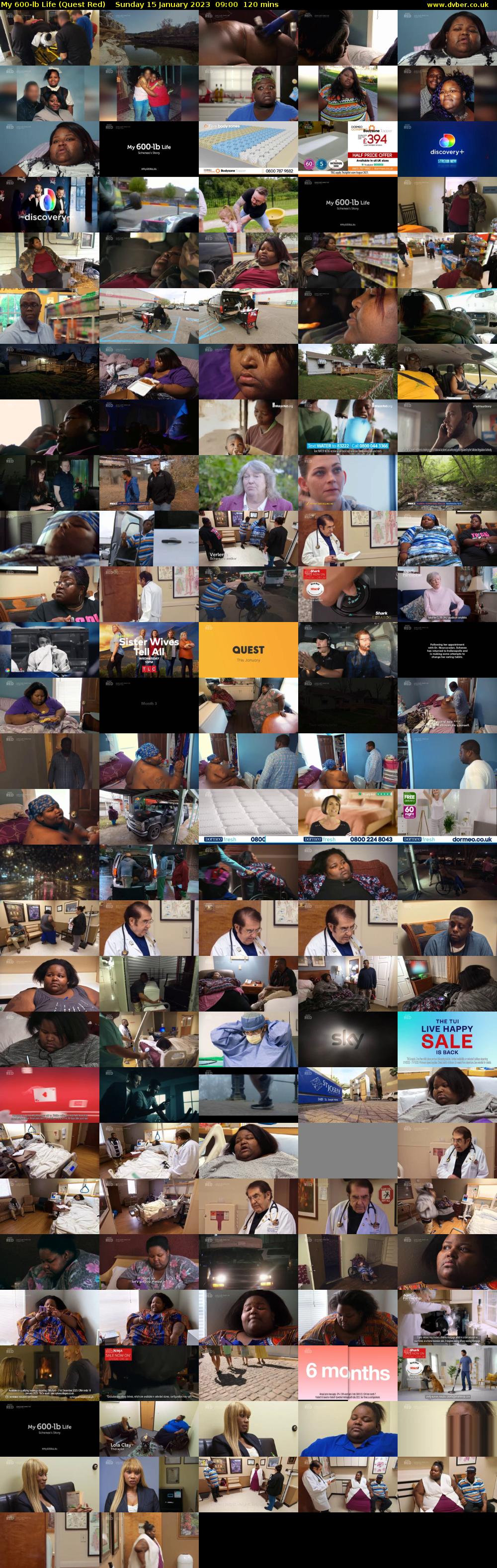My 600-lb Life (Quest Red) Sunday 15 January 2023 09:00 - 11:00