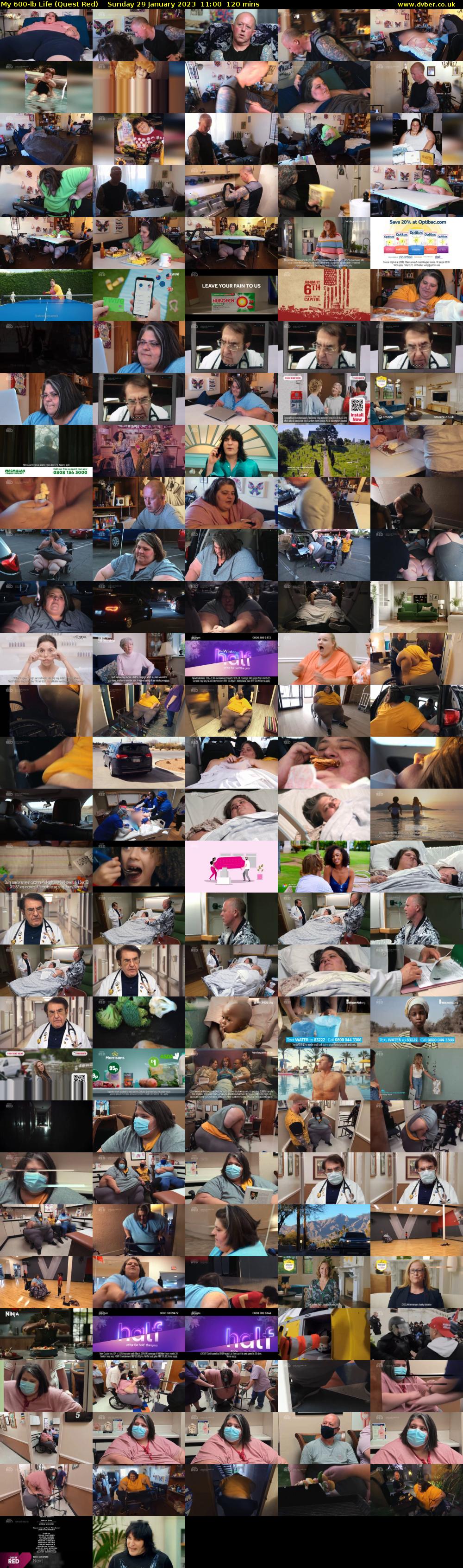 My 600-lb Life (Quest Red) Sunday 29 January 2023 11:00 - 13:00