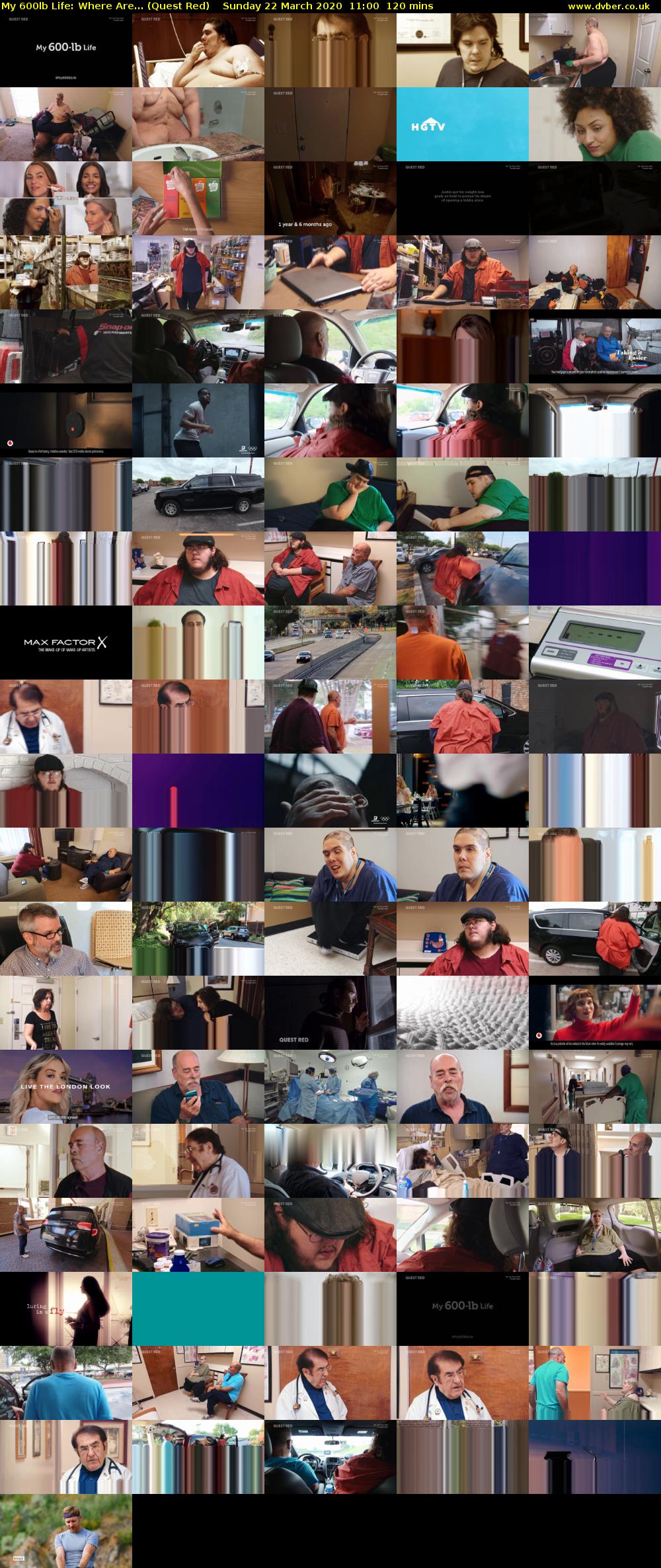 My 600lb Life: Where Are... (Quest Red) Sunday 22 March 2020 11:00 - 13:00
