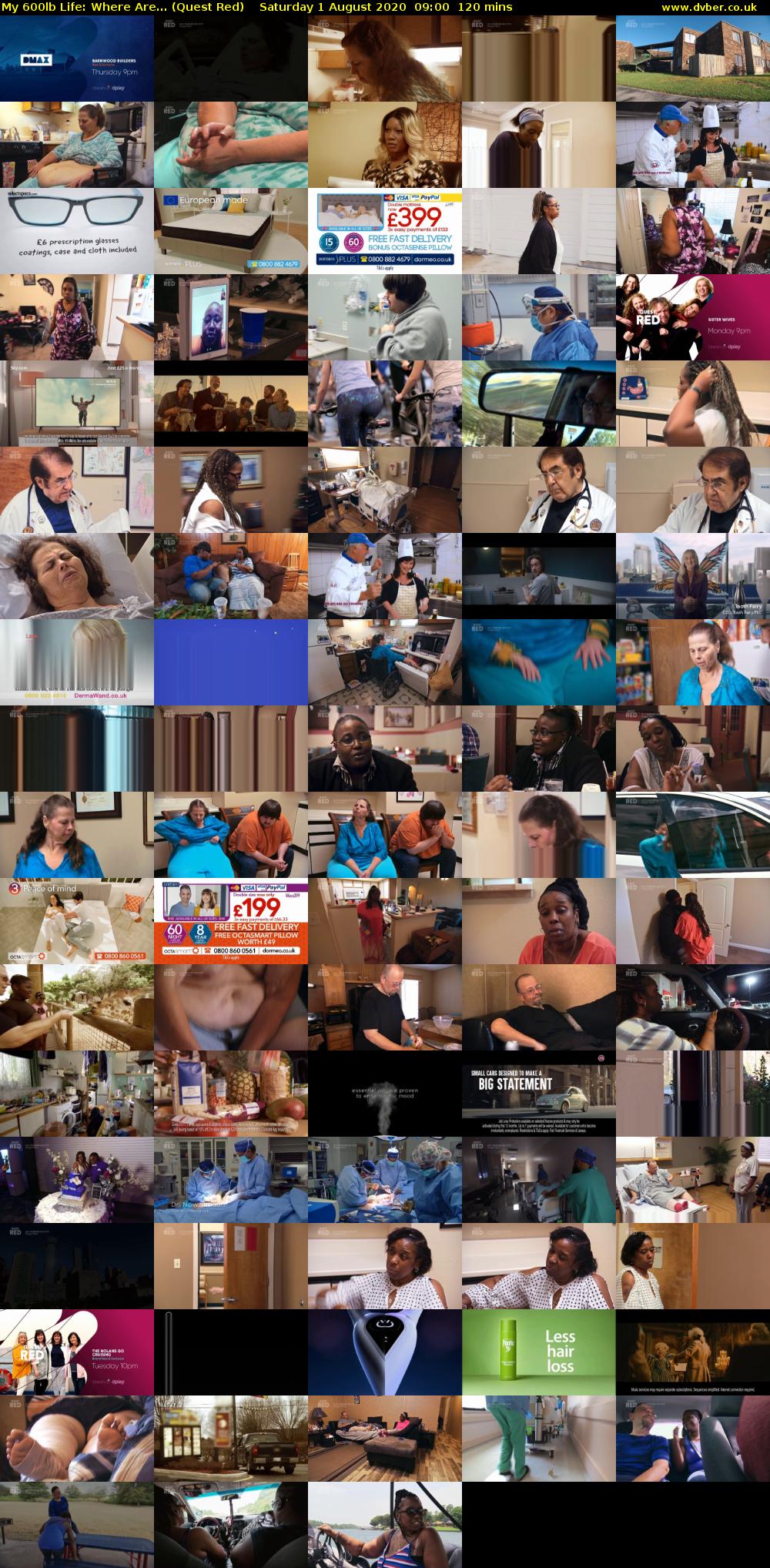 My 600lb Life: Where Are... (Quest Red) Saturday 1 August 2020 09:00 - 11:00