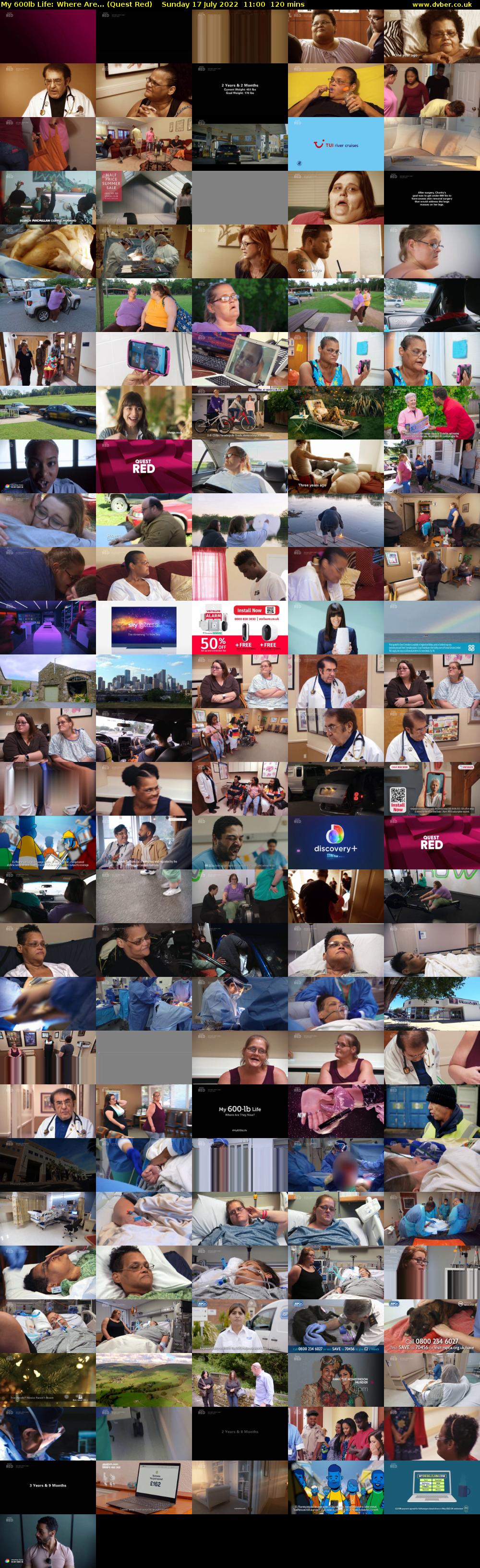 My 600lb Life: Where Are... (Quest Red) Sunday 17 July 2022 11:00 - 13:00