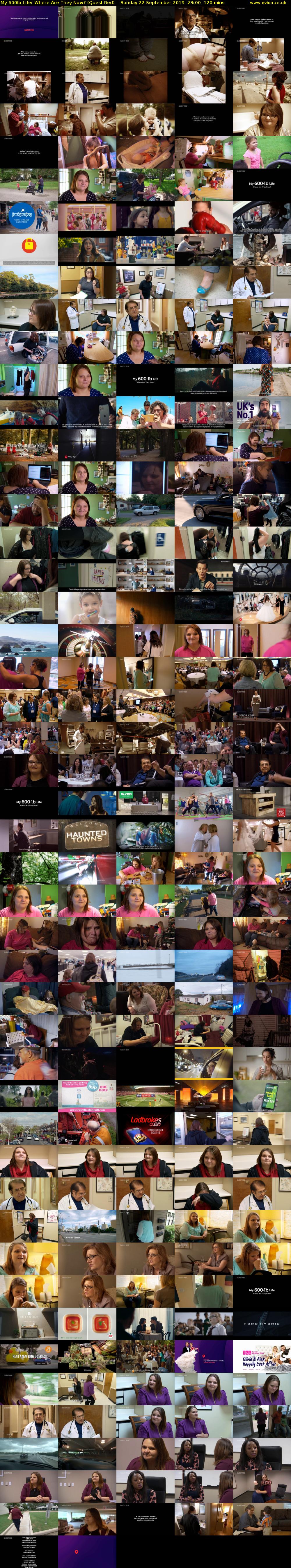 My 600lb Life: Where Are They Now? (Quest Red) Sunday 22 September 2019 23:00 - 01:00
