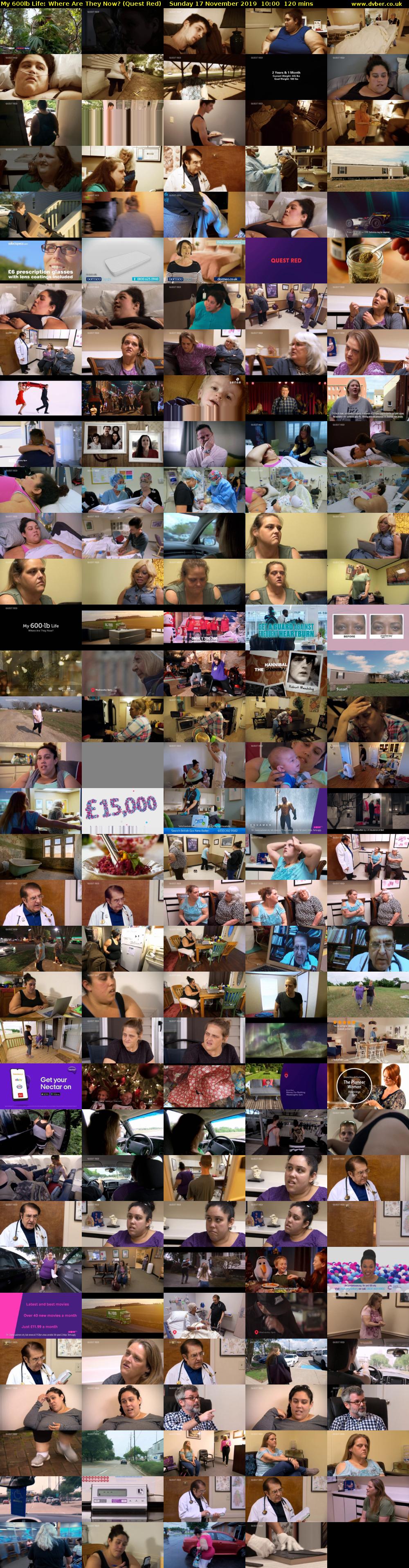 My 600lb Life: Where Are They Now? (Quest Red) Sunday 17 November 2019 10:00 - 12:00