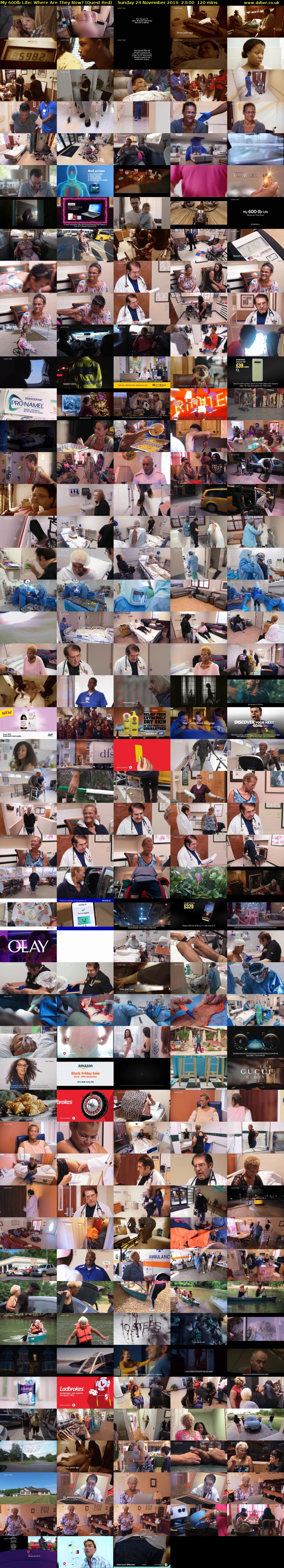 My 600lb Life: Where Are They Now? (Quest Red) Sunday 24 November 2019 23:00 - 01:00