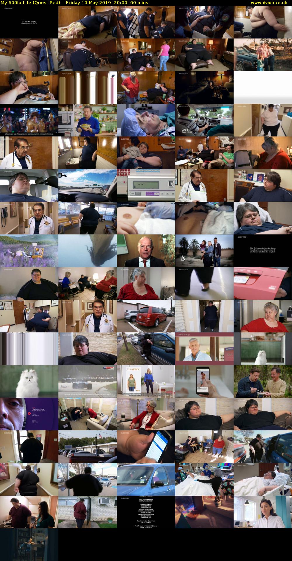 My 600lb Life (Quest Red) Friday 10 May 2019 20:00 - 21:00