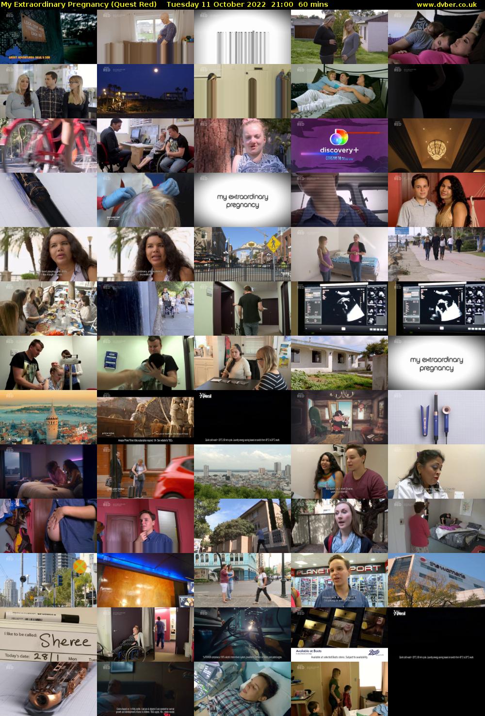 My Extraordinary Pregnancy (Quest Red) Tuesday 11 October 2022 21:00 - 22:00