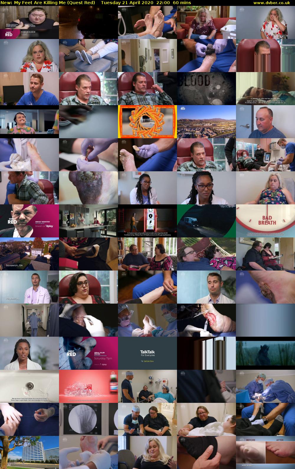 My Feet Are Killing Me (Quest Red) Tuesday 21 April 2020 22:00 - 23:00