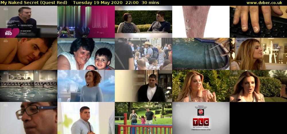 My Naked Secret (Quest Red) Tuesday 19 May 2020 22:00 - 22:30