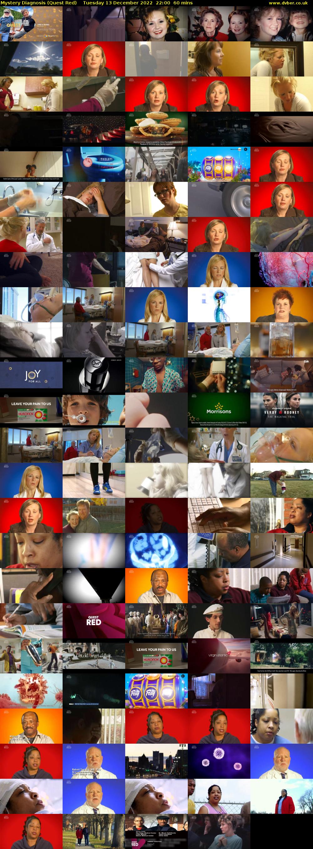 Mystery Diagnosis (Quest Red) Tuesday 13 December 2022 22:00 - 23:00