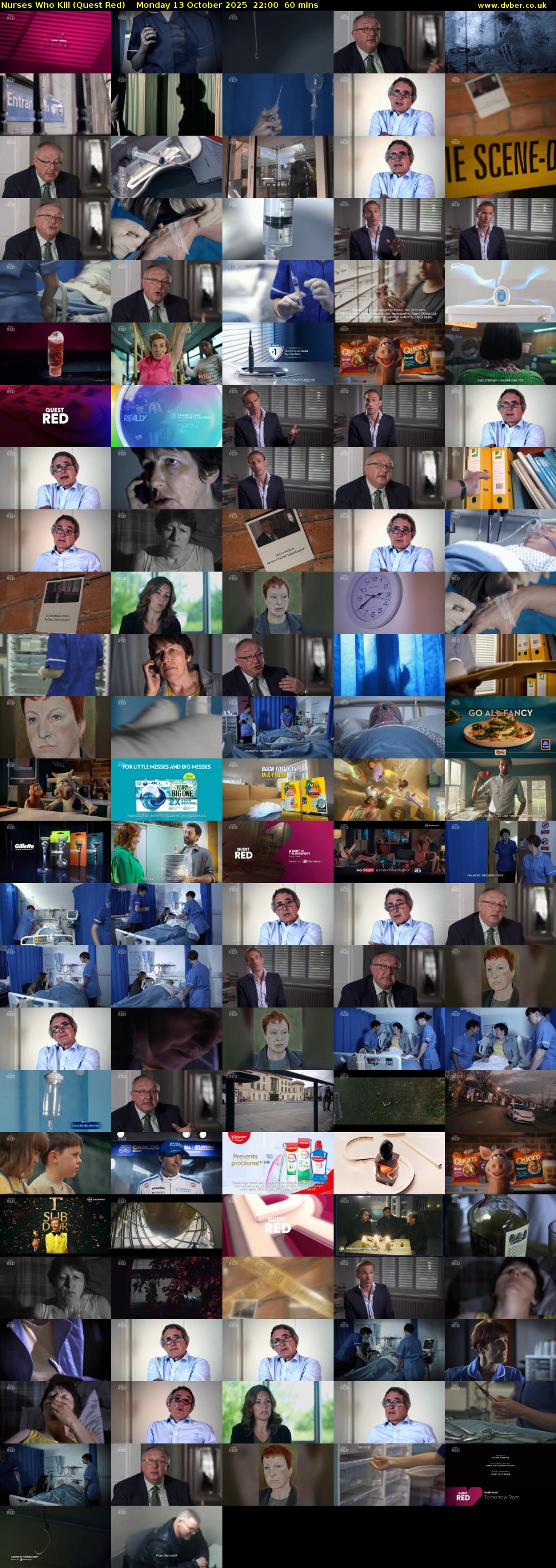 Nurses Who Kill (Quest Red) Monday 13 October 2025 22:00 - 23:00