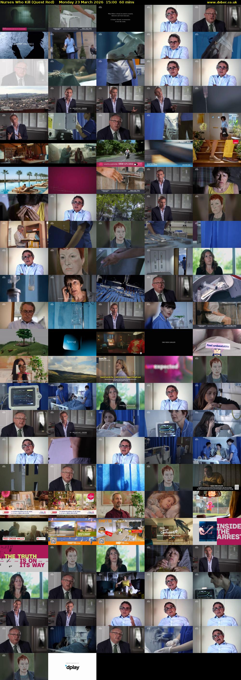 Nurses Who Kill (Quest Red) Monday 23 March 2026 15:00 - 16:00