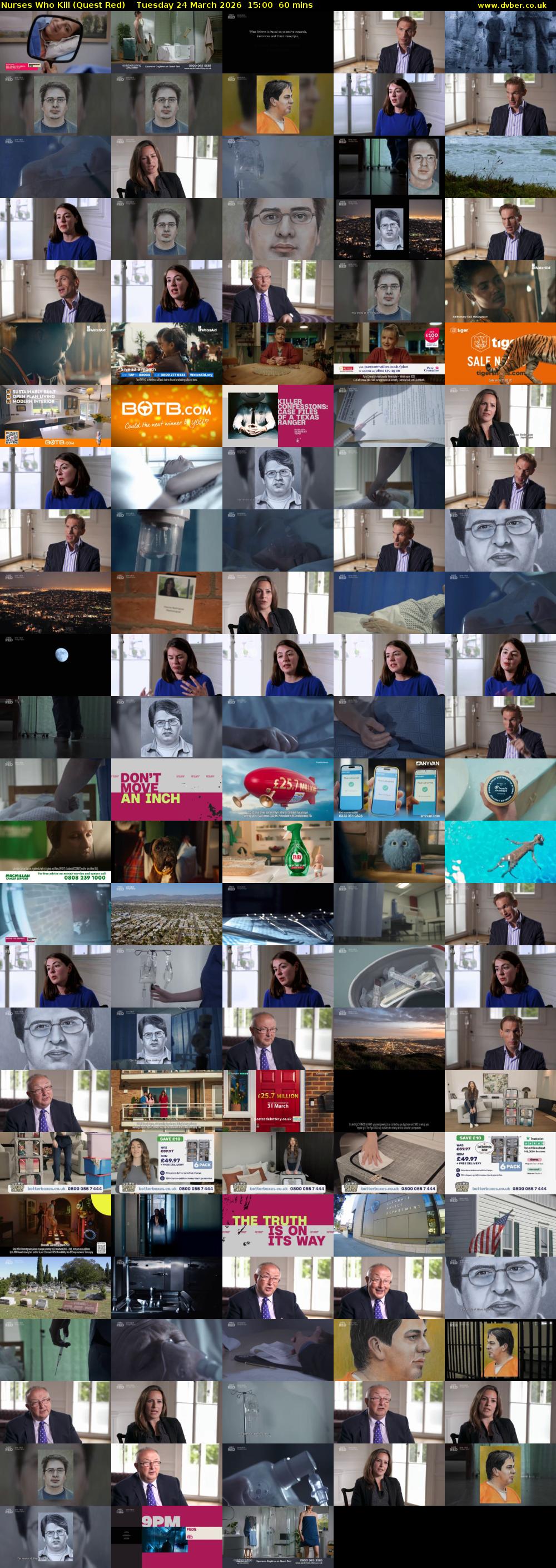 Nurses Who Kill (Quest Red) Tuesday 24 March 2026 15:00 - 16:00