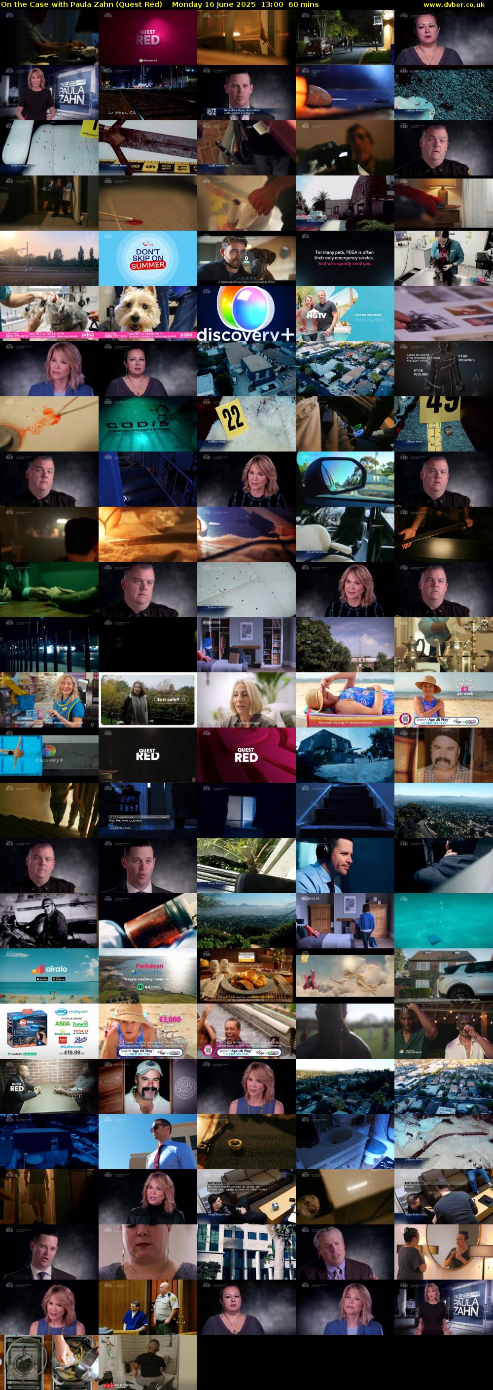 On the Case with Paula Zahn (Quest Red) Monday 16 June 2025 13:00 - 14:00