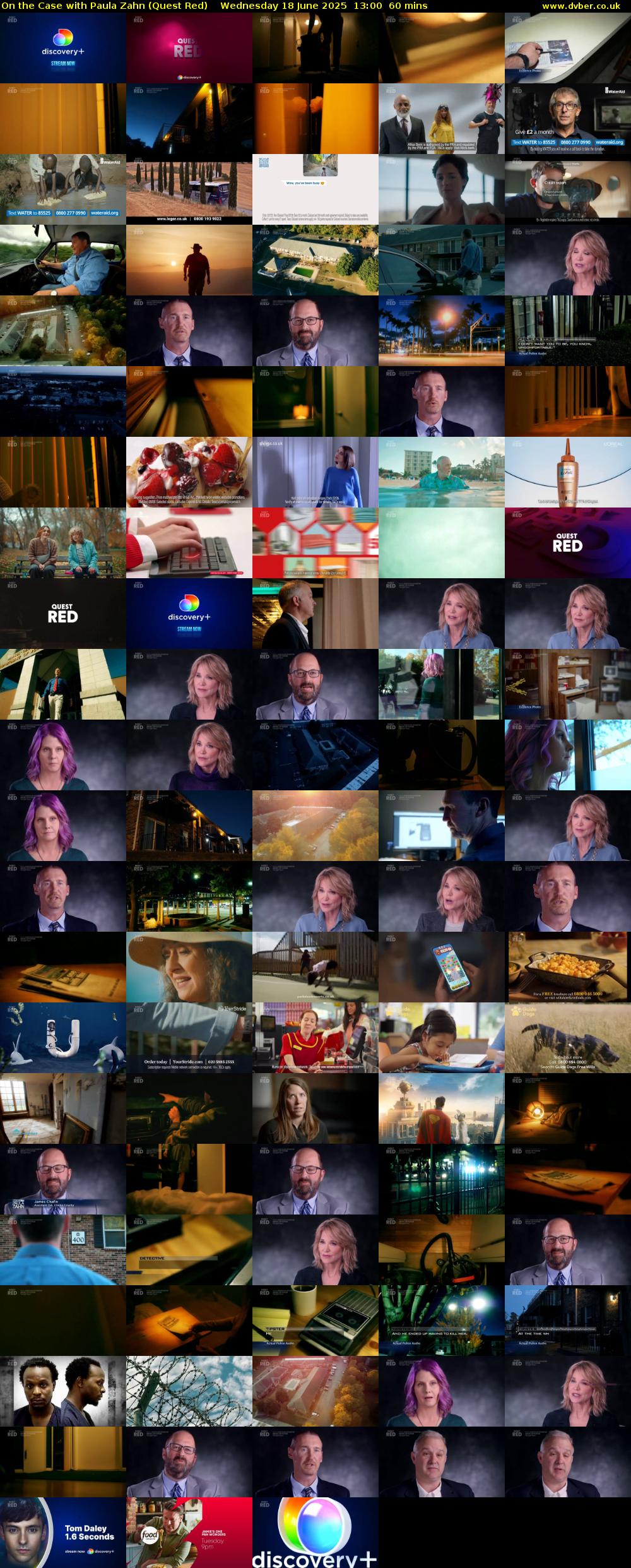 On the Case with Paula Zahn (Quest Red) Wednesday 18 June 2025 13:00 - 14:00