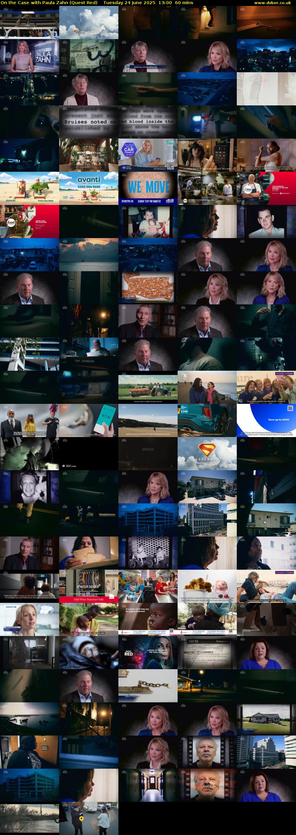 On the Case with Paula Zahn (Quest Red) Tuesday 24 June 2025 13:00 - 14:00