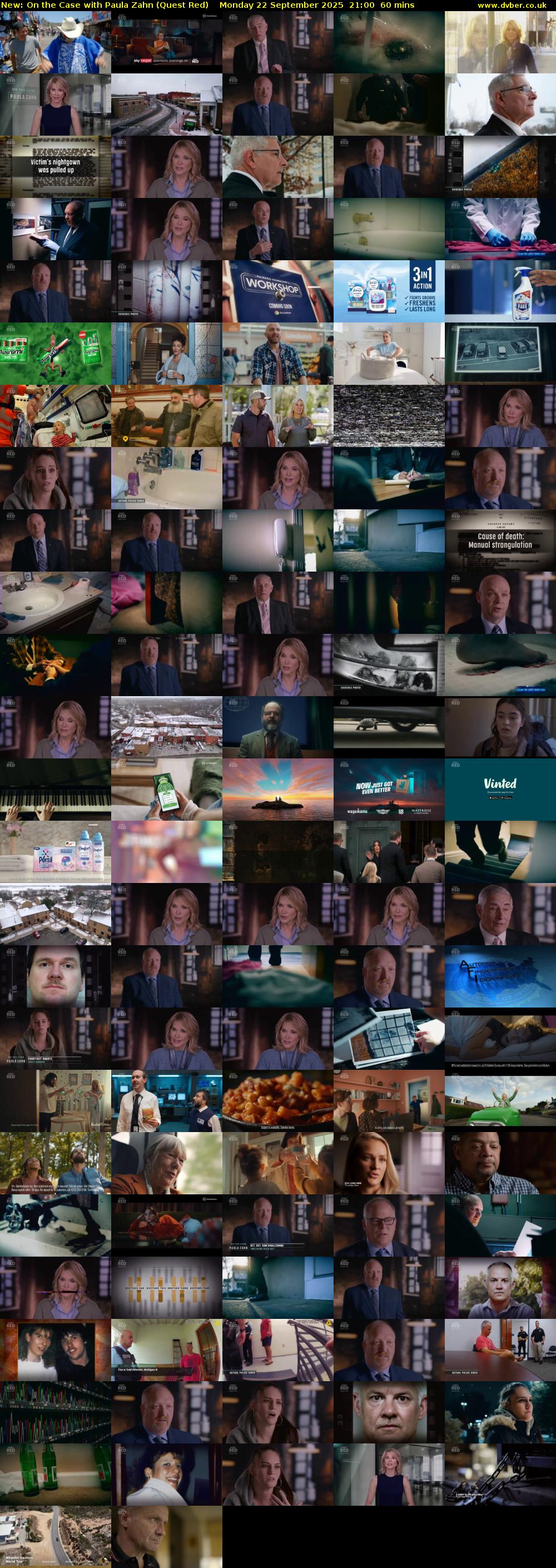 On the Case with Paula Zahn (Quest Red) Monday 22 September 2025 21:00 - 22:00