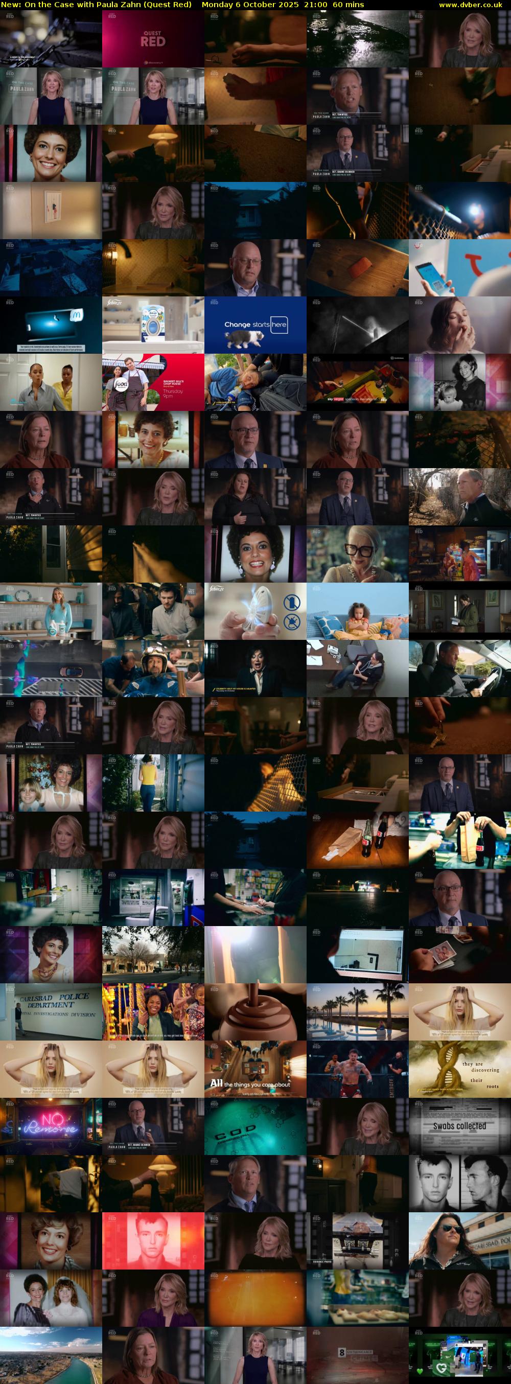 On the Case with Paula Zahn (Quest Red) Monday 6 October 2025 21:00 - 22:00