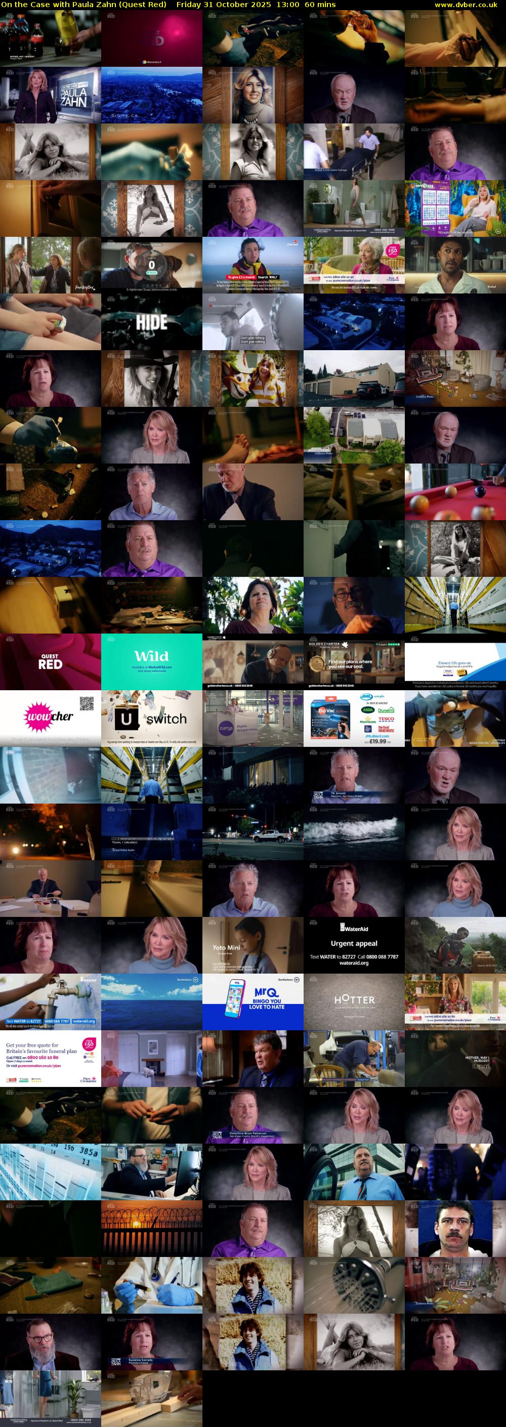 On the Case with Paula Zahn (Quest Red) Friday 31 October 2025 13:00 - 14:00