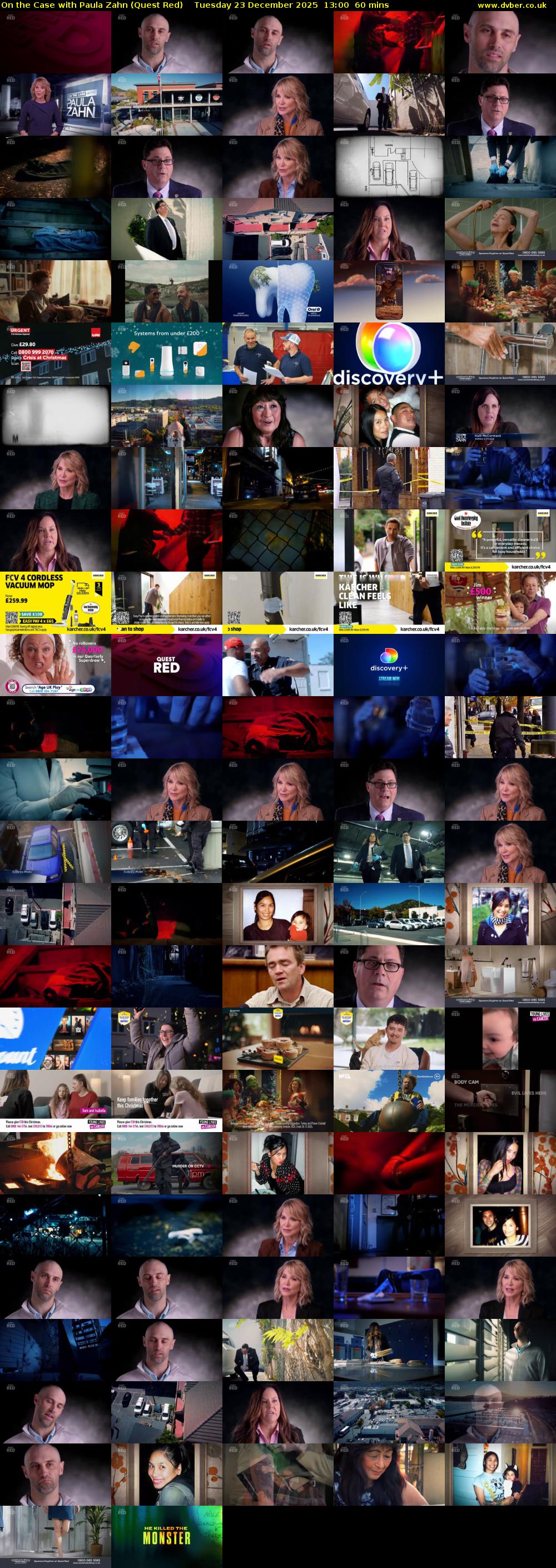 On the Case with Paula Zahn (Quest Red) Tuesday 23 December 2025 13:00 - 14:00