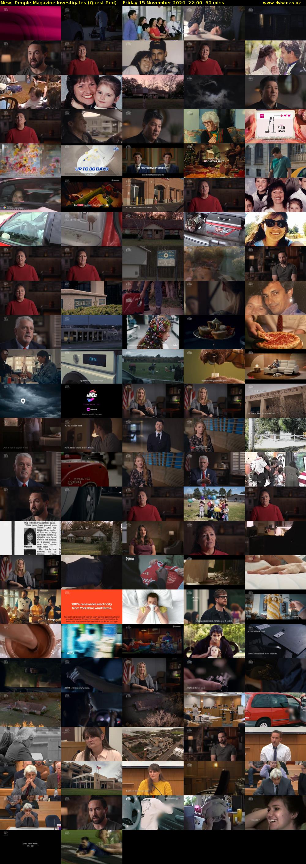 People Magazine Investigates (Quest Red) Friday 15 November 2024 22:00 - 23:00