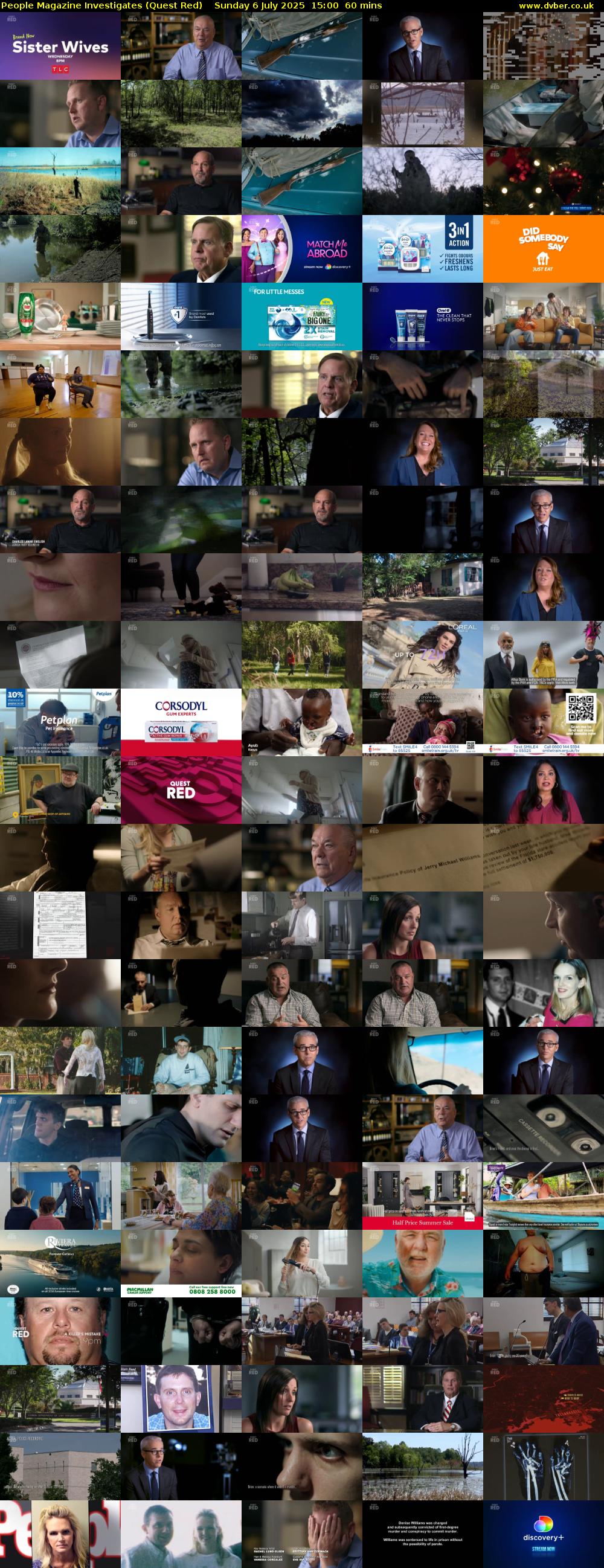 People Magazine Investigates (Quest Red) Sunday 6 July 2025 15:00 - 16:00