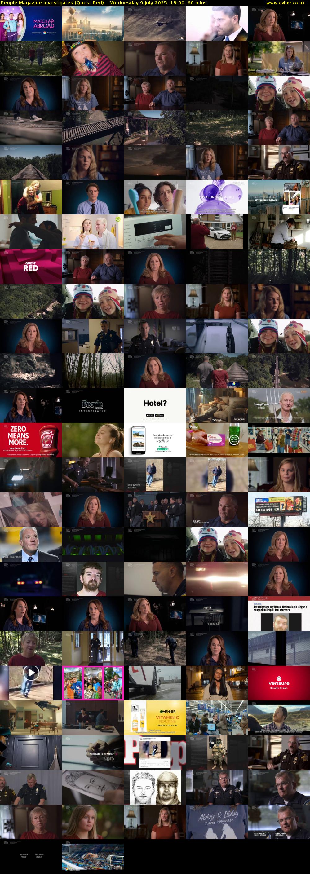 People Magazine Investigates (Quest Red) Wednesday 9 July 2025 18:00 - 19:00