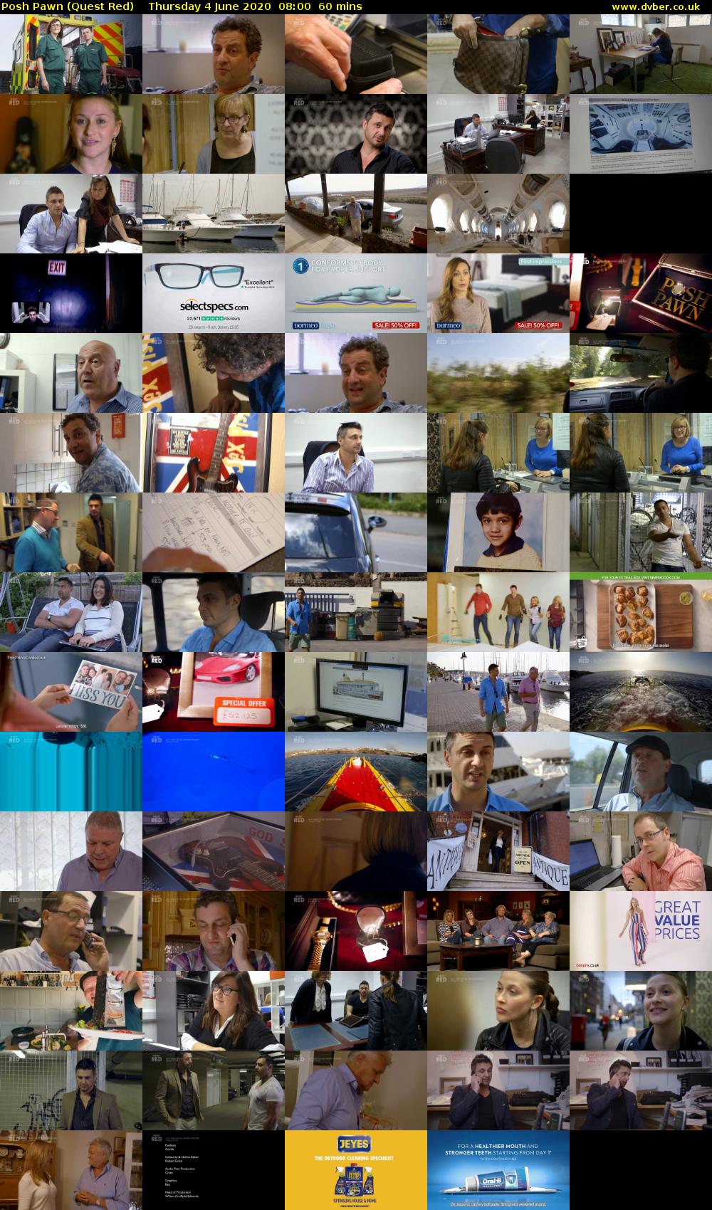 Posh Pawn (Quest Red) Thursday 4 June 2020 08:00 - 09:00