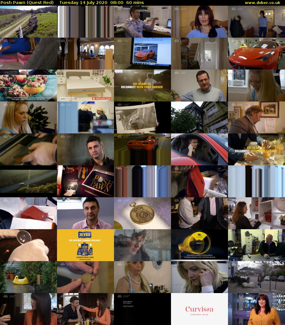 Posh Pawn (Quest Red) Tuesday 14 July 2020 08:00 - 09:00