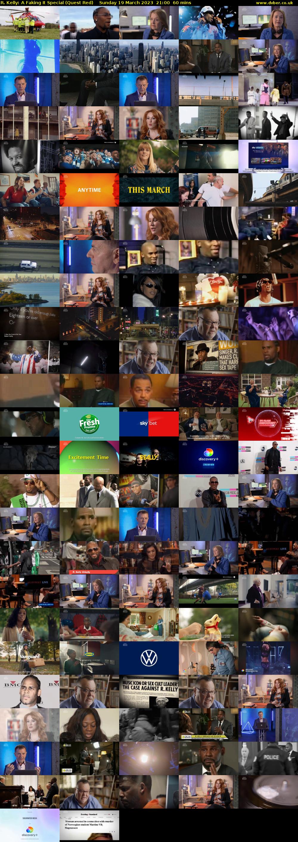 R. Kelly: A Faking It Special (Quest Red) Sunday 19 March 2023 21:00 - 22:00