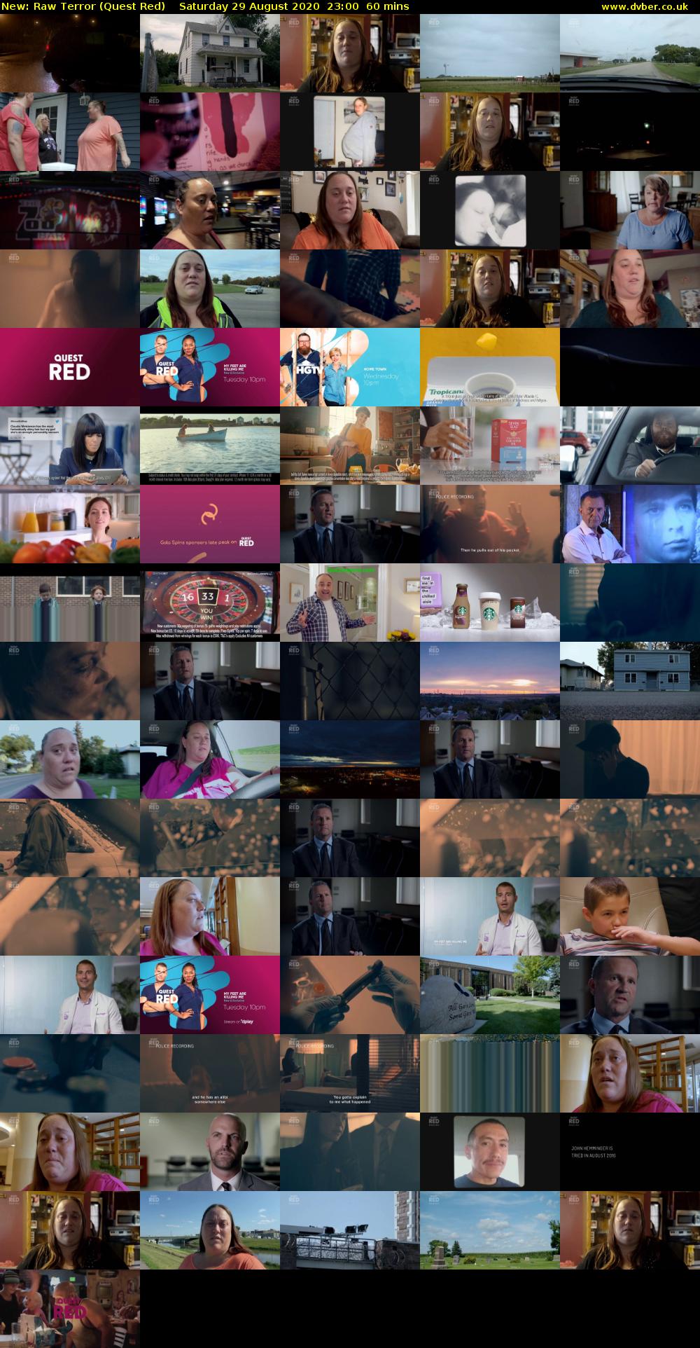 Raw Terror (Quest Red) Saturday 29 August 2020 23:00 - 00:00