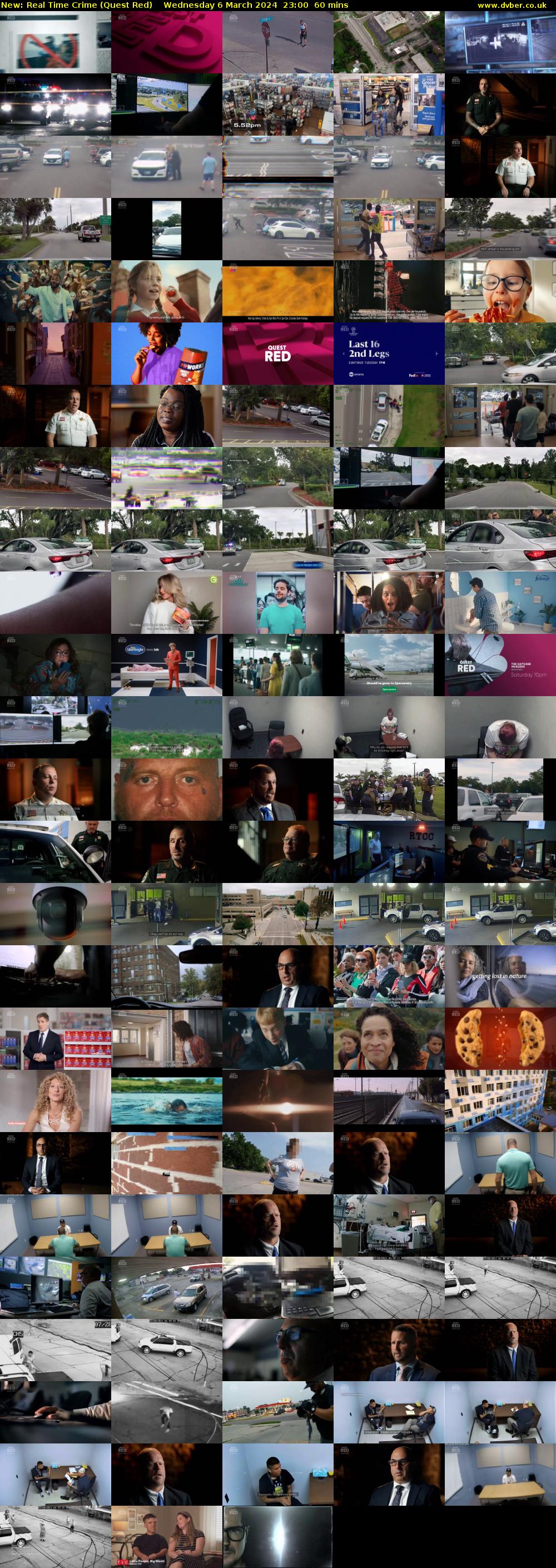 Real Time Crime (Quest Red) Wednesday 6 March 2024 23:00 - 00:00