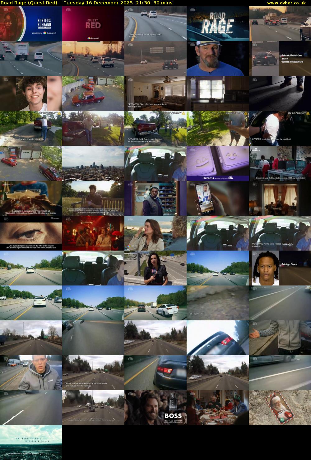 Road Rage (Quest Red) Tuesday 16 December 2025 21:30 - 22:00