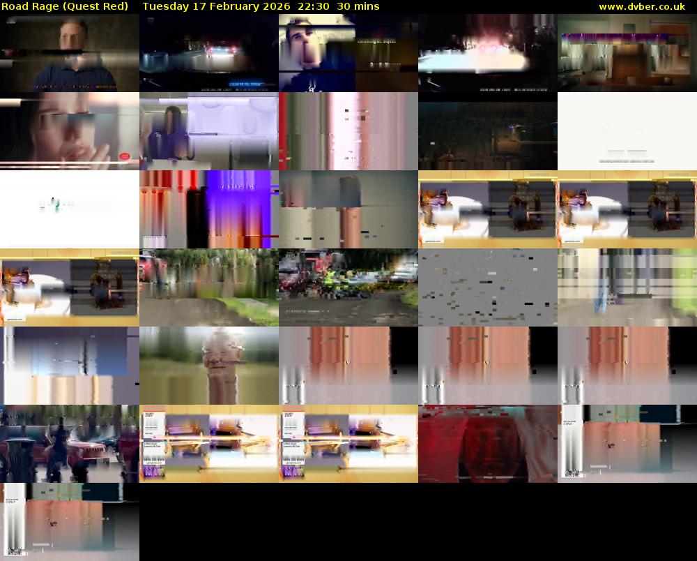 Road Rage (Quest Red) Tuesday 17 February 2026 22:30 - 23:00