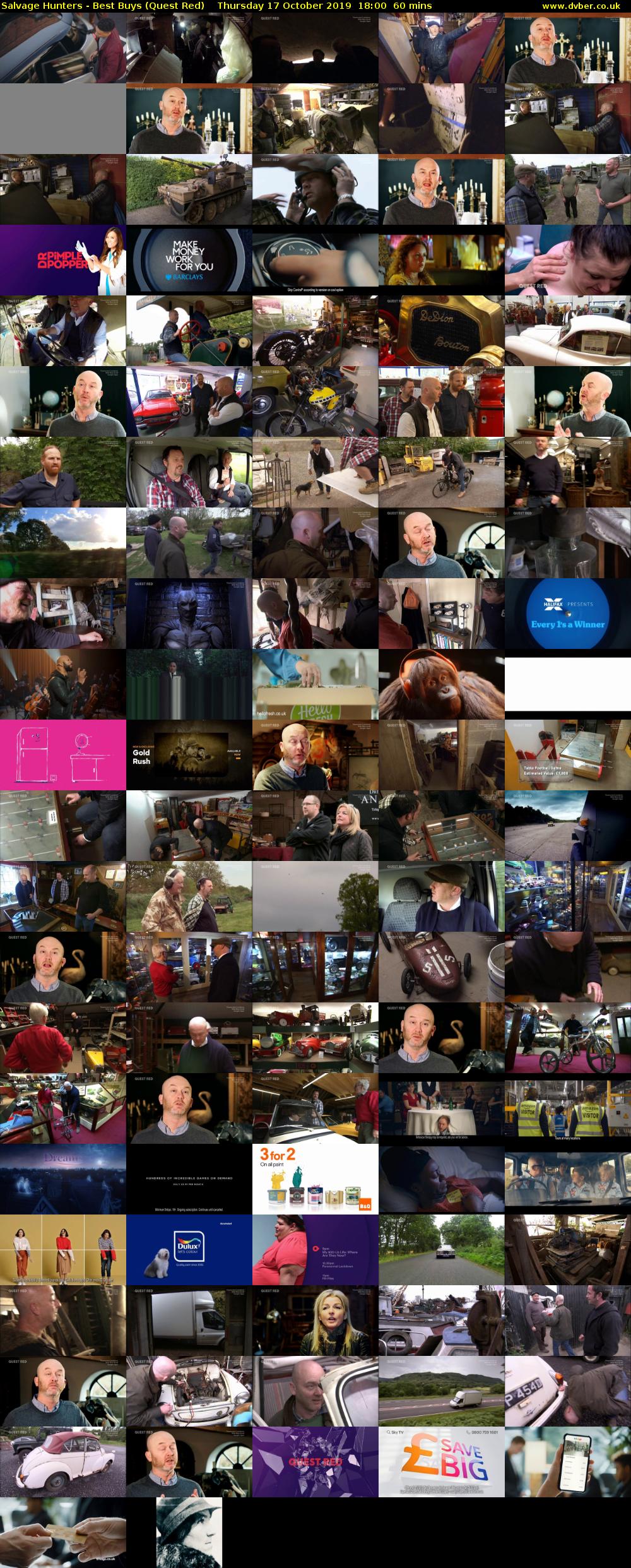 Salvage Hunters - Best Buys (Quest Red) Thursday 17 October 2019 18:00 - 19:00