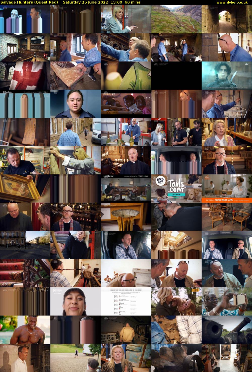 Salvage Hunters (Quest Red) Saturday 25 June 2022 13:00 - 14:00