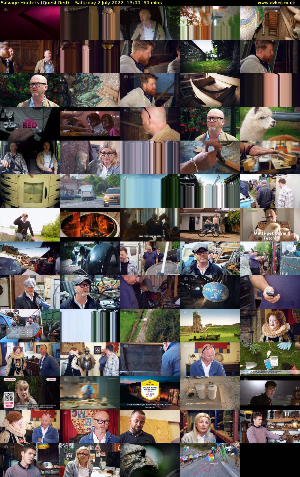 Salvage Hunters (Quest Red) Saturday 2 July 2022 13:00 - 14:00