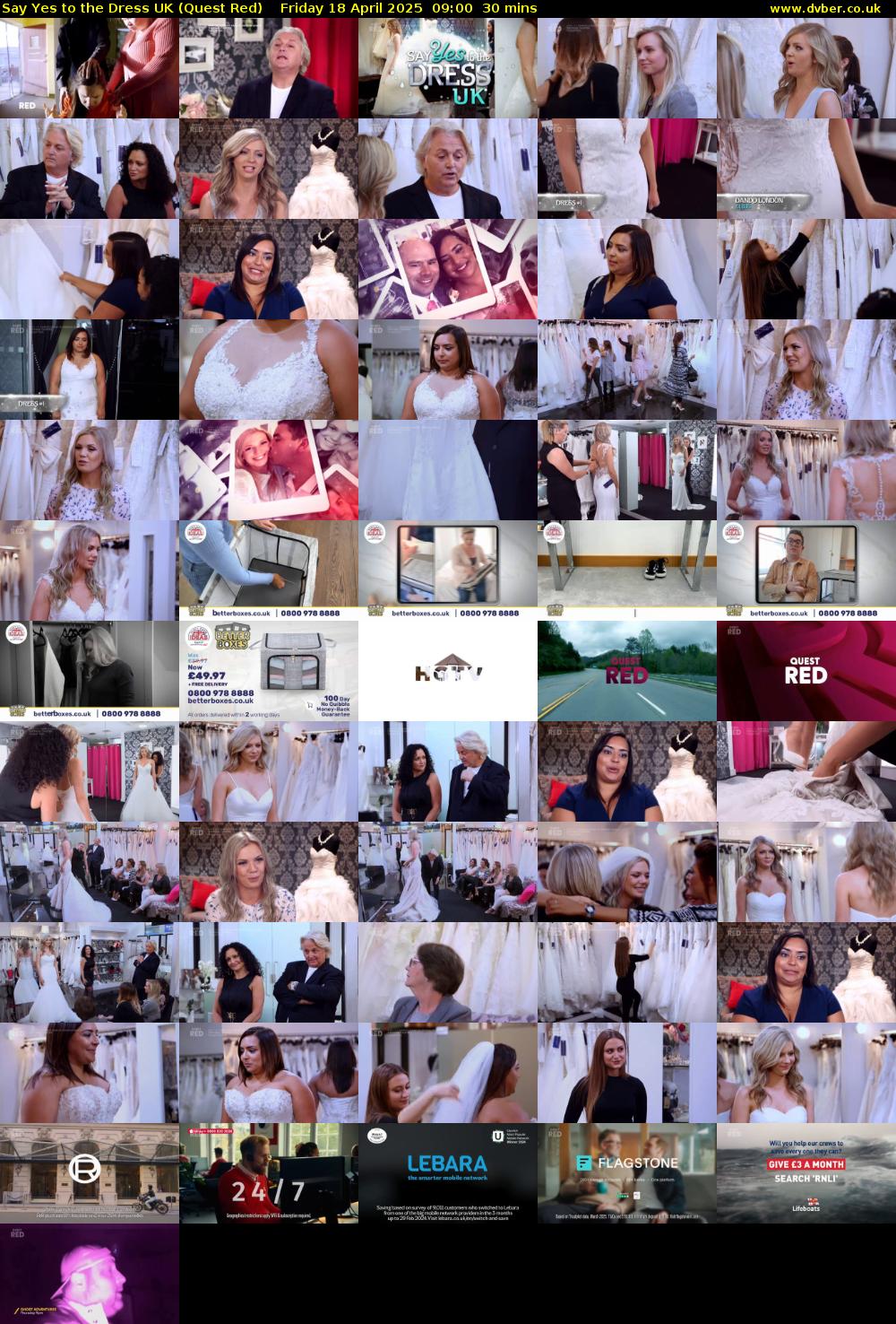 Say Yes To The Dress UK (Quest Red) Friday 18 April 2025 09:00 - 09:30