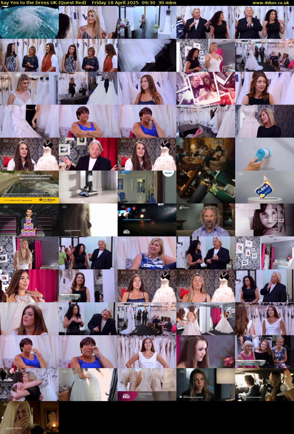 Say Yes To The Dress UK (Quest Red) Friday 18 April 2025 09:30 - 10:00
