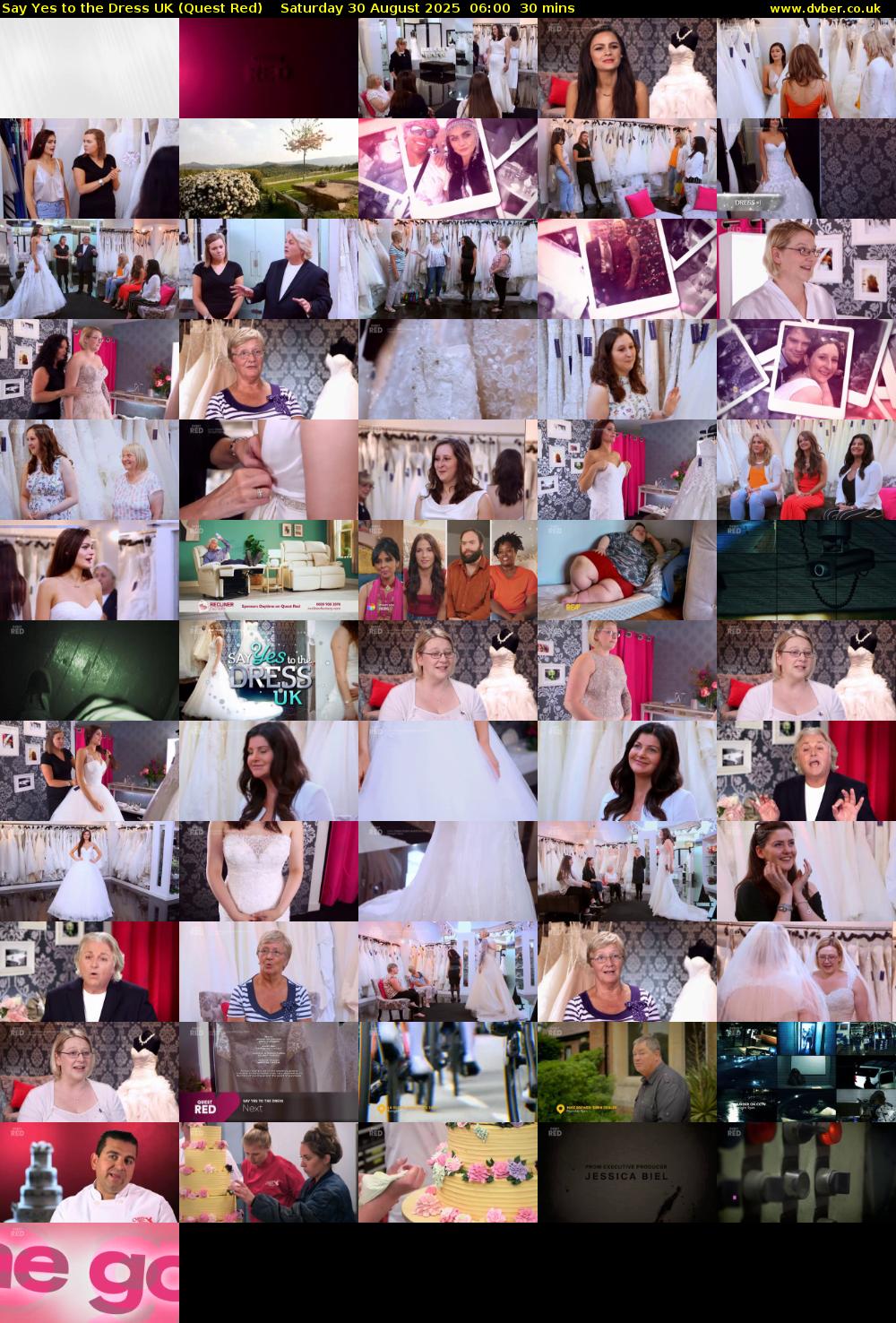 Say Yes To The Dress UK (Quest Red) Saturday 30 August 2025 06:00 - 06:30