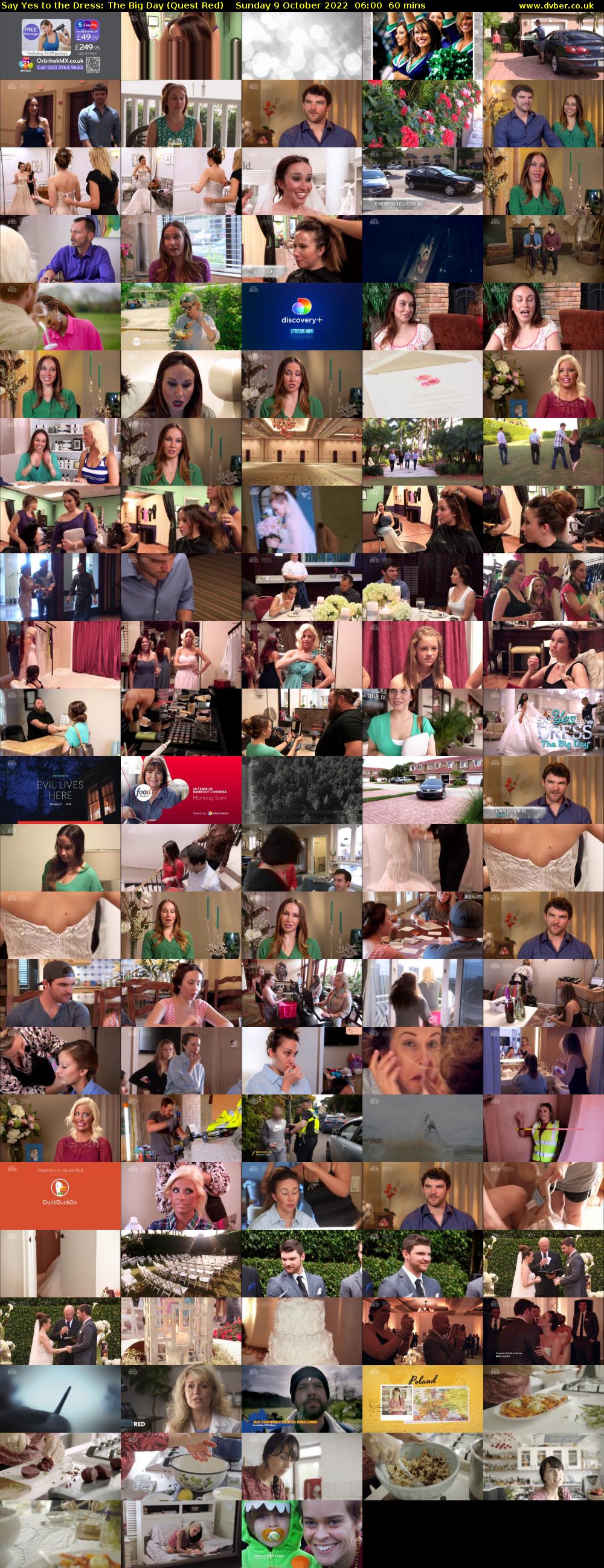 Say Yes to the Dress: The Big Day (Quest Red) Sunday 9 October 2022 06:00 - 07:00