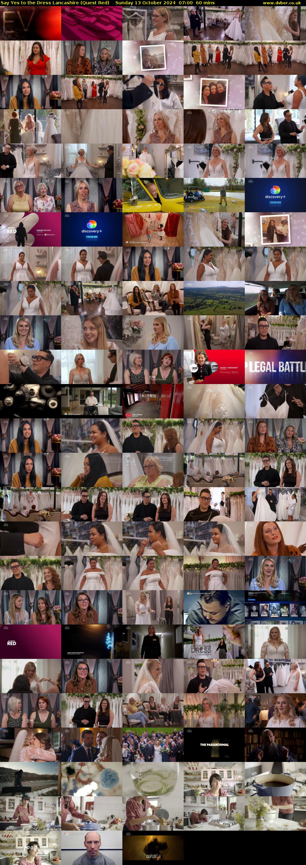 Say Yes to the Dress Lancashire (Quest Red) Sunday 13 October 2024 07:00 - 08:00