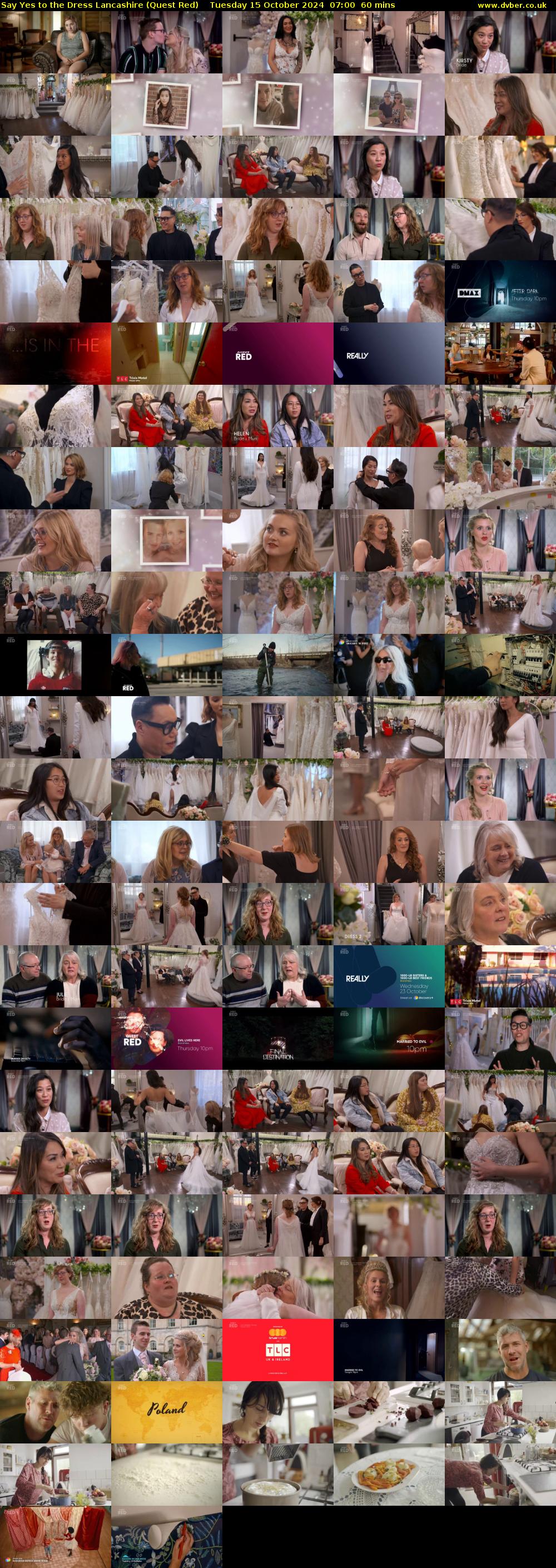 Say Yes to the Dress Lancashire (Quest Red) Tuesday 15 October 2024 07:00 - 08:00