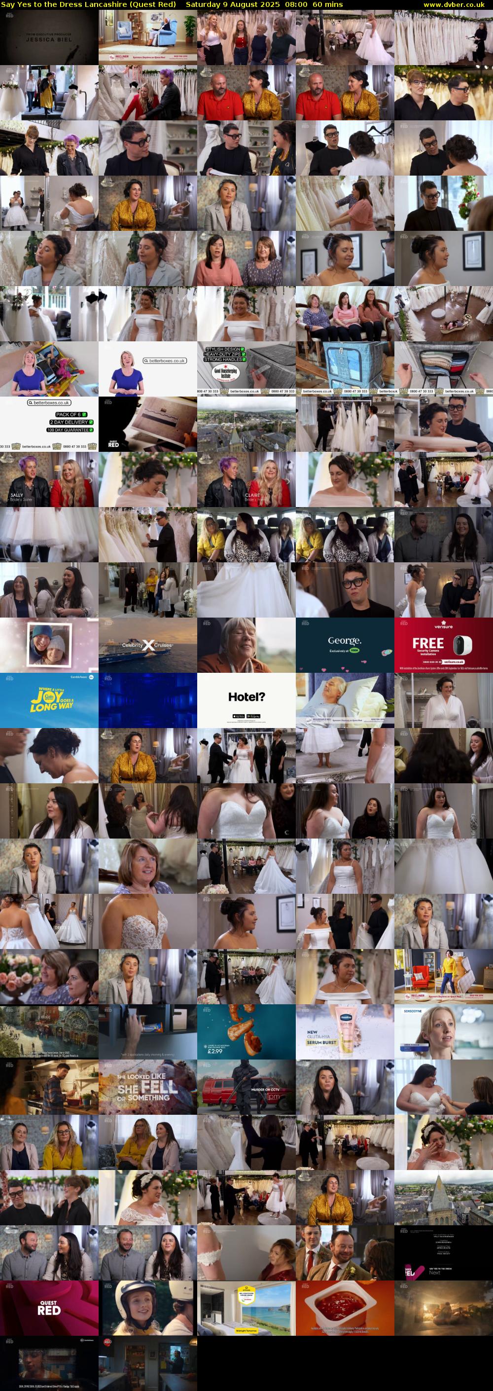Say Yes to the Dress Lancashire (Quest Red) Saturday 9 August 2025 08:00 - 09:00