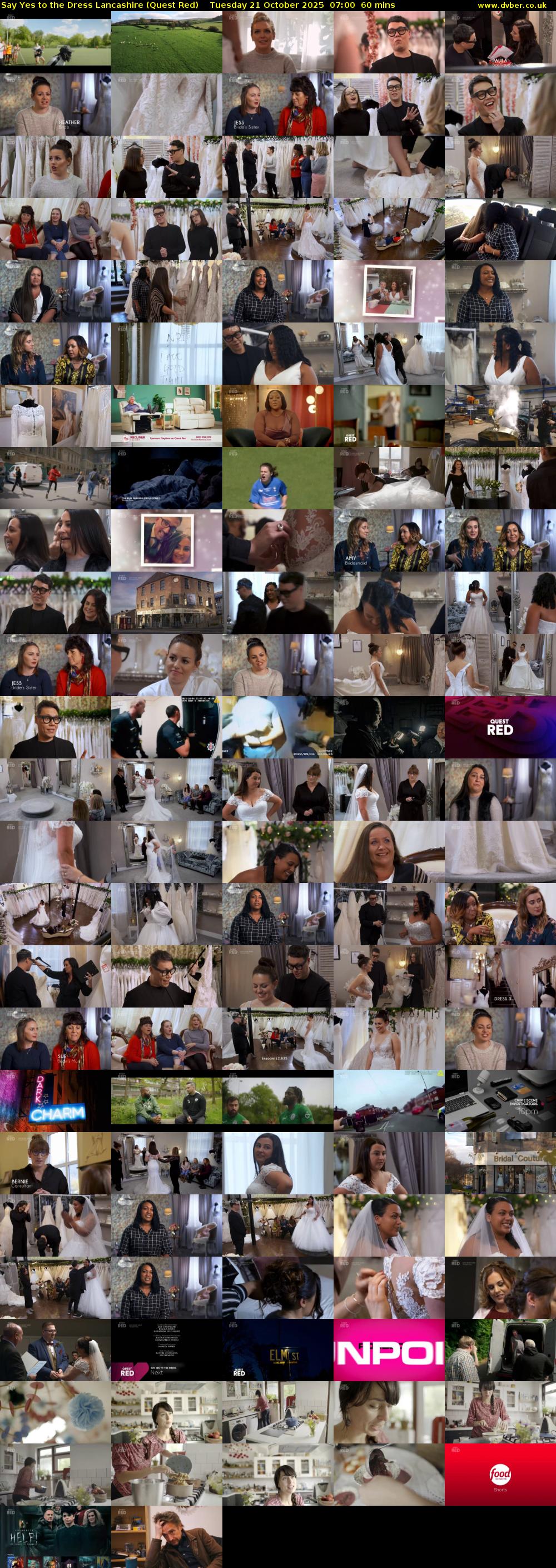Say Yes to the Dress Lancashire (Quest Red) Tuesday 21 October 2025 07:00 - 08:00