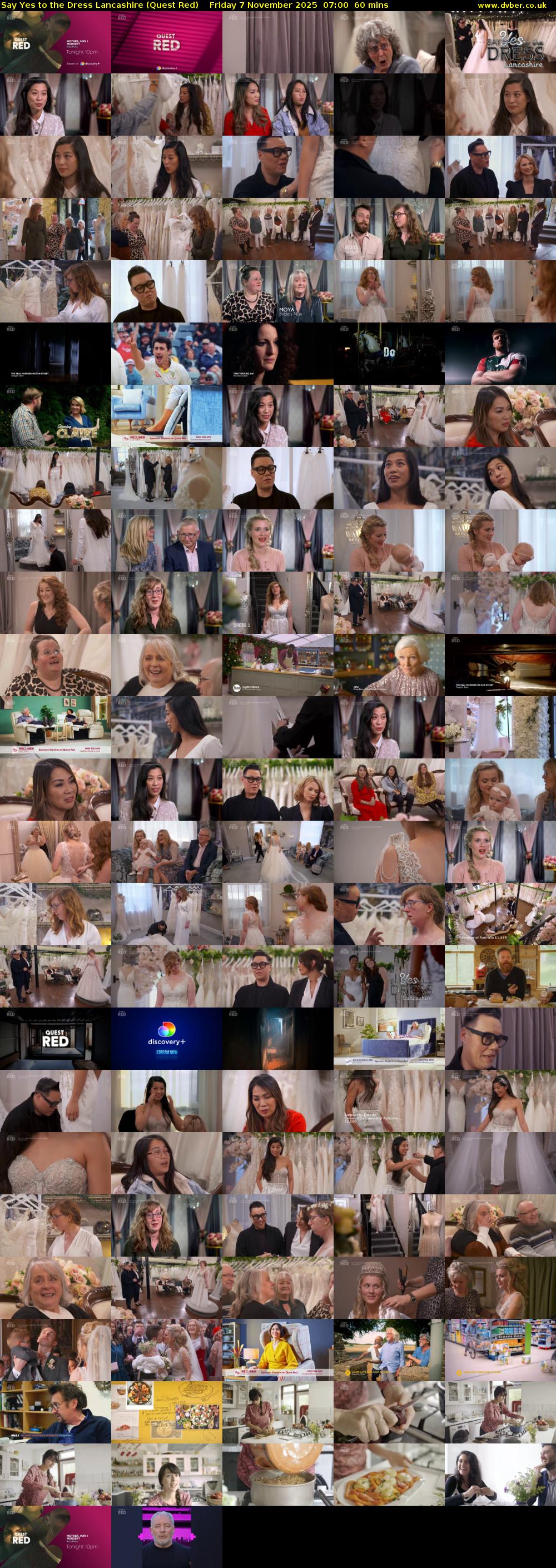 Say Yes to the Dress Lancashire (Quest Red) Friday 7 November 2025 07:00 - 08:00