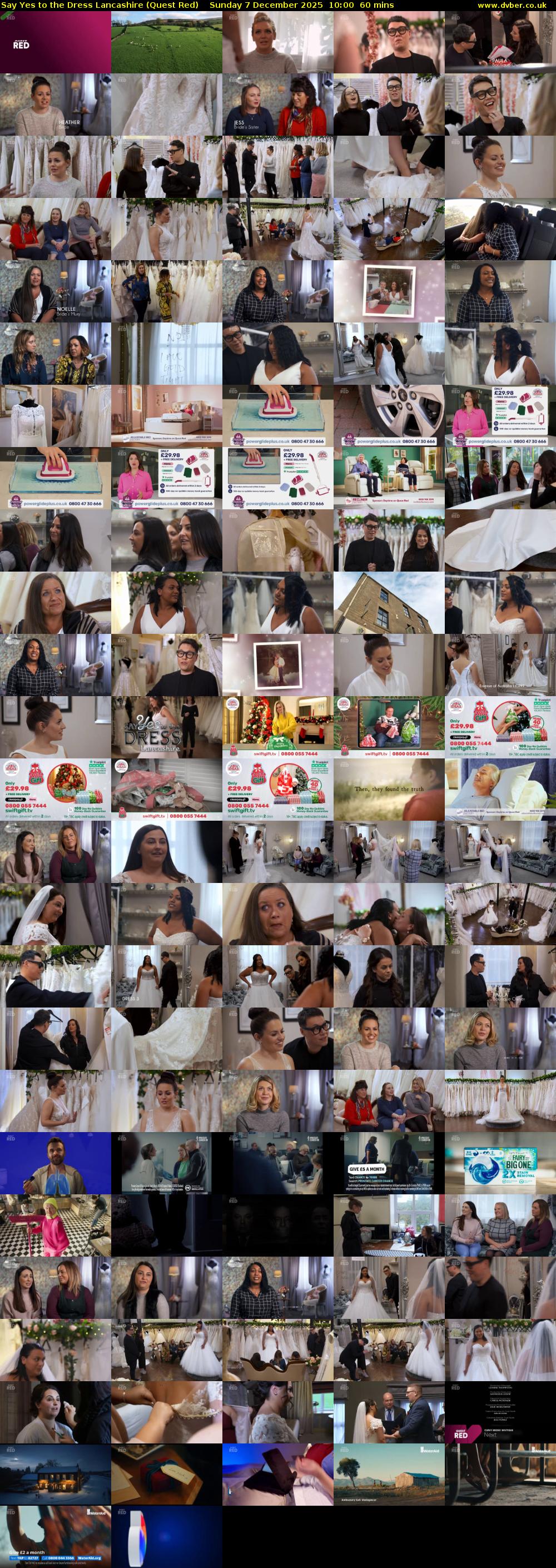 Say Yes to the Dress Lancashire (Quest Red) Sunday 7 December 2025 10:00 - 11:00