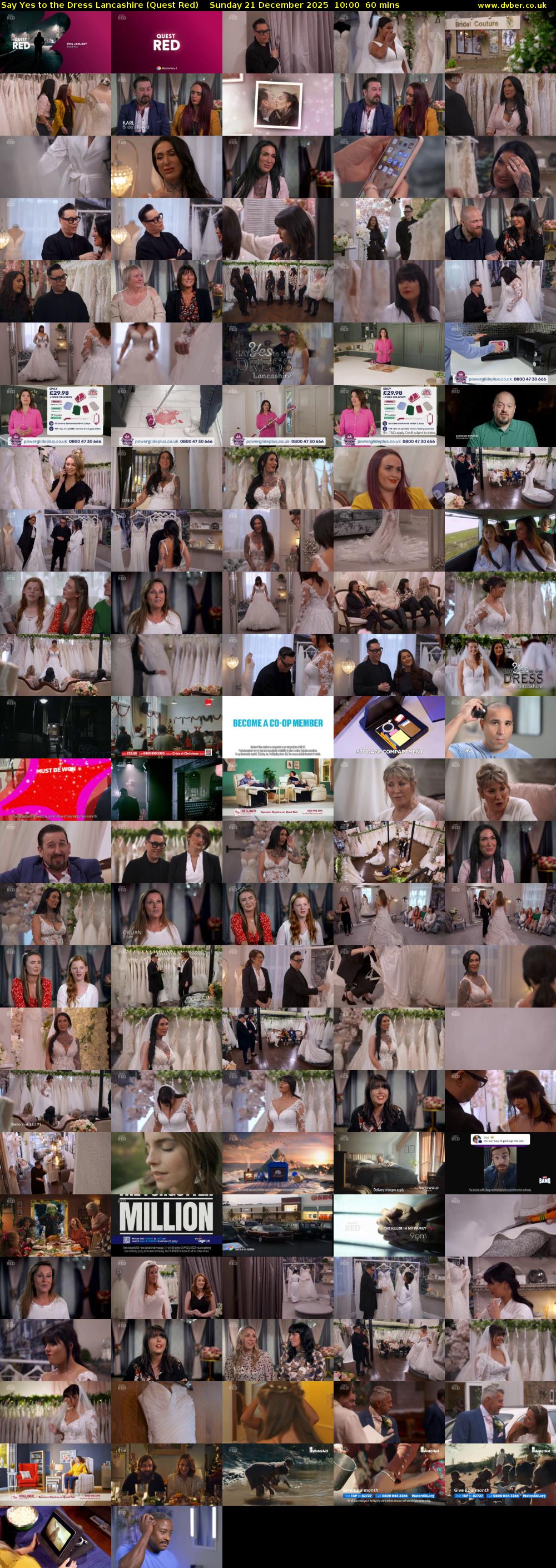 Say Yes to the Dress Lancashire (Quest Red) Sunday 21 December 2025 10:00 - 11:00