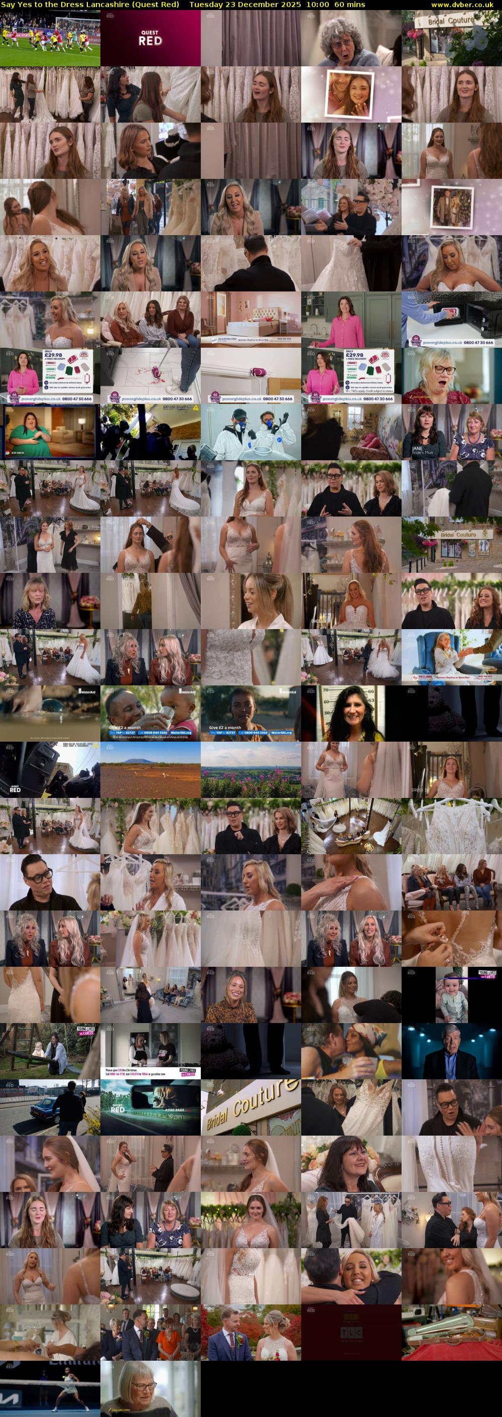 Say Yes to the Dress Lancashire (Quest Red) Tuesday 23 December 2025 10:00 - 11:00