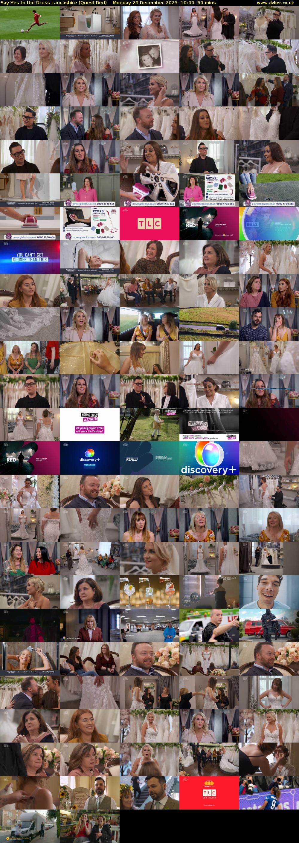 Say Yes to the Dress Lancashire (Quest Red) Monday 29 December 2025 10:00 - 11:00