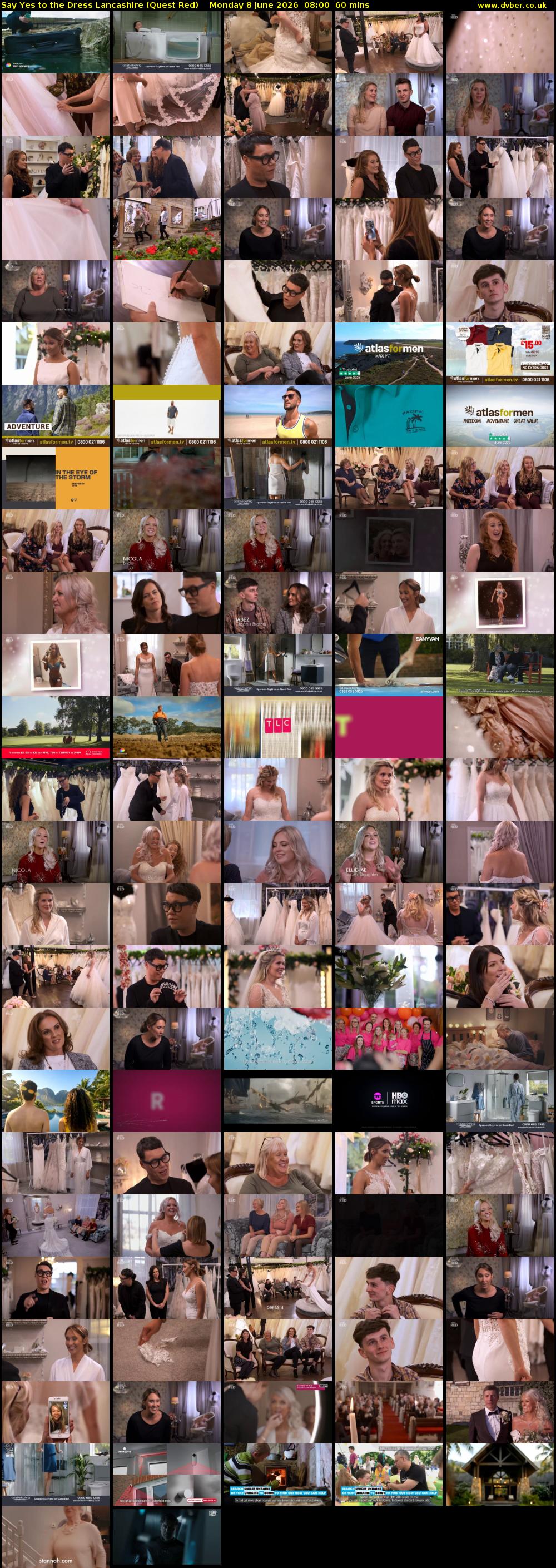 Say Yes to the Dress Lancashire (Quest Red) Monday 8 June 2026 08:00 - 09:00